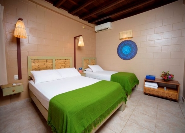 Habitacion doble 2 camas Hotel Kundalini